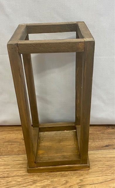 Wooden Frame Candle Holder Med Online now