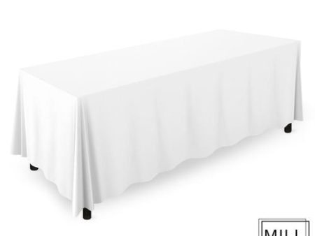 Tablecloth White Rectangular 90 x156  For Sale