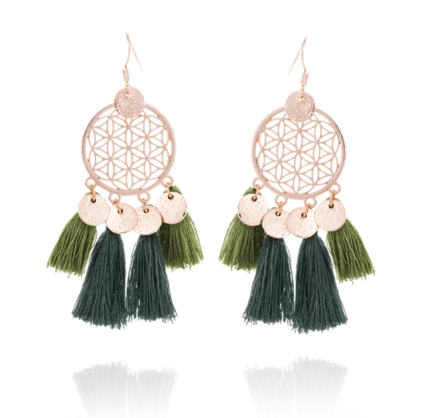 Tassel Earrings Dreamcatcher Online Sale