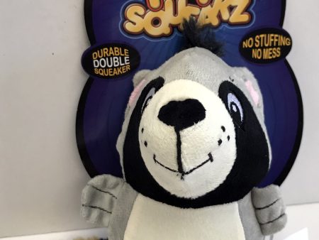 Pup Squeakz  Raccoon Dog Toy Supply