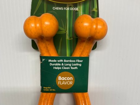 “Bamboos” Hard Chew for Dogs (Bacon Flavor) For Sale