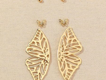 Wings Earrings Exaggerated Sale