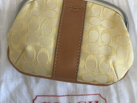 Coach Lemon Coin Purse (50%off) Cheap