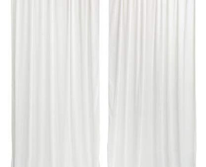 Backdrop White Sheer Curtain 15  For Sale