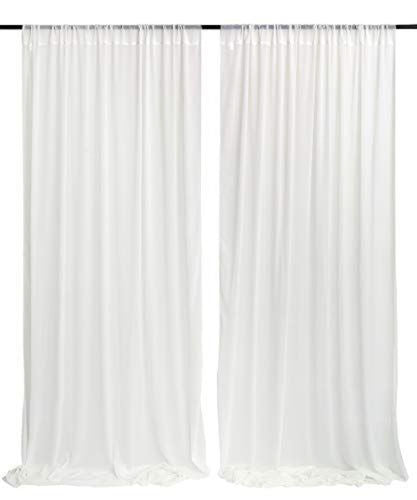 Backdrop White Sheer Curtain 15  For Sale