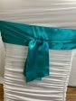 Teal Satin Sash Sale