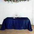 Tablecloth Navy Rectangular 90 x156  Sale