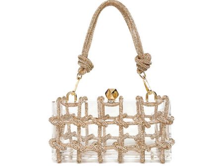 French Sweet Shiny Rhinestone Handbag | Sparkling Evening Accessory for Glamorous Nights | Perfect for Special Occasions | Elevate Your Style with Timeless Elegance - CHIQUE TRENDS For Discount