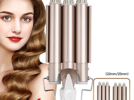 Three-tube curling iron Fashion