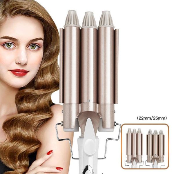 Three-tube curling iron Fashion