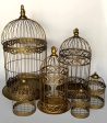 Birdcage gold 17 x 8  Fashion