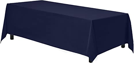 Tablecloth Navy rectangular 90 x132  Online