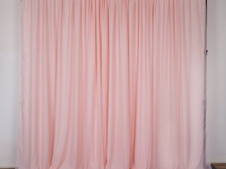 Backdrop Pink Sheer Curtain 10  For Discount