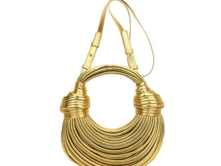 Instafamous Metal Noodles Handbag | Trendy and Unique Design for Fashion Lovers | Perfect for Special Occasions - CHIQUE TRENDS For Discount