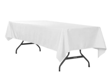 Tablecloth White Rectangular 60 x120  Fashion