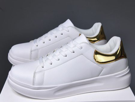 Large Size White Shoes Leather Online Sale