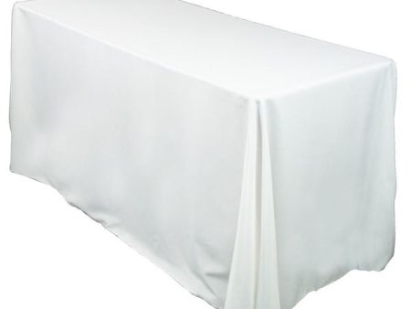 Tablecloth White Rectangular 90 x132  Online