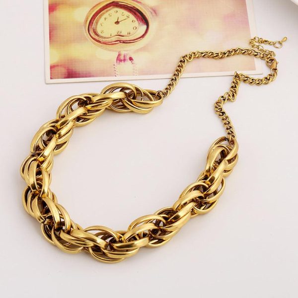 Big-name retro short necklace For Discount