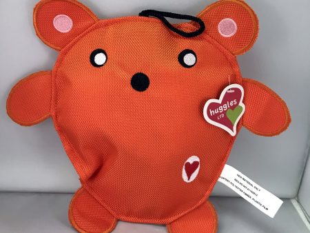 Huggles Orange Bear Dog Toy (Large) Online