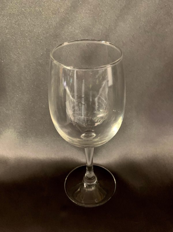 Tall Wine Glass 8oz For Sale