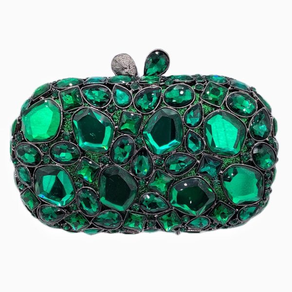 Hand-held New Diamond Evening Bag | Chic Accessory for Night Out | Perfect for Adding Sparkle to Your Ensemble | Elevate Your Evening Style with Timeless Elegance - CHIQUE TRENDS Fashion