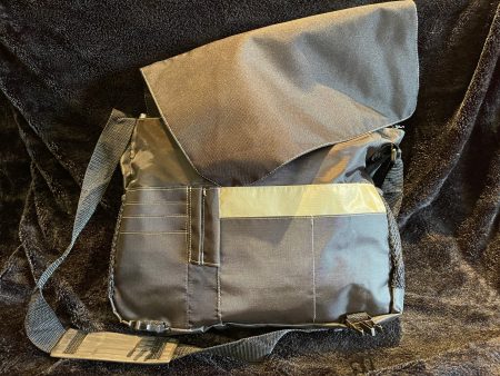 Nylon Messenger with Utility Pockets Supply