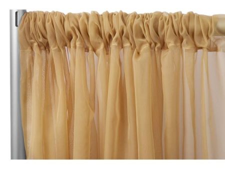 Backdrop Gold Sheer 8  Discount