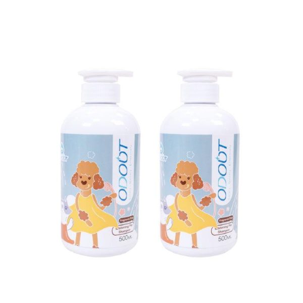 White Hair Dog Pet Cat Shampoo Supply