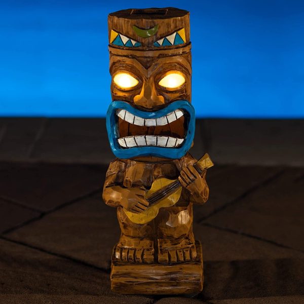 Drum Tiki Solar Light For Home And Discount