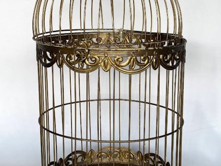 Birdcage gold 17 x 8  Fashion