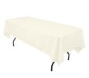 Tablecloth Ivory Rectangular 60 x120  on Sale