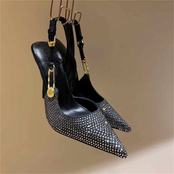 Women s Rhinestone Pointed Toe Online now