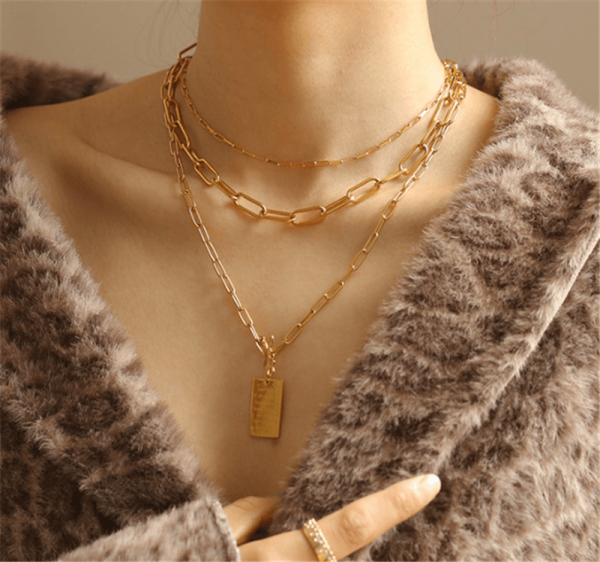 Thin Chain Necklace Simple Online Hot Sale