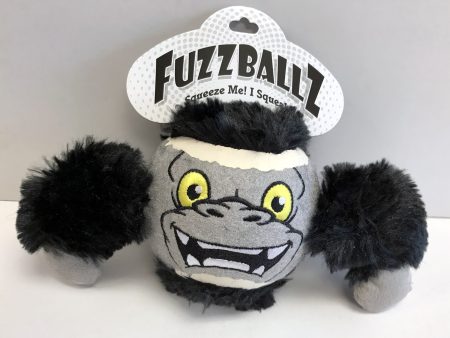 FuzzBallz  Gorilla Dog Toy (Large) Online Hot Sale