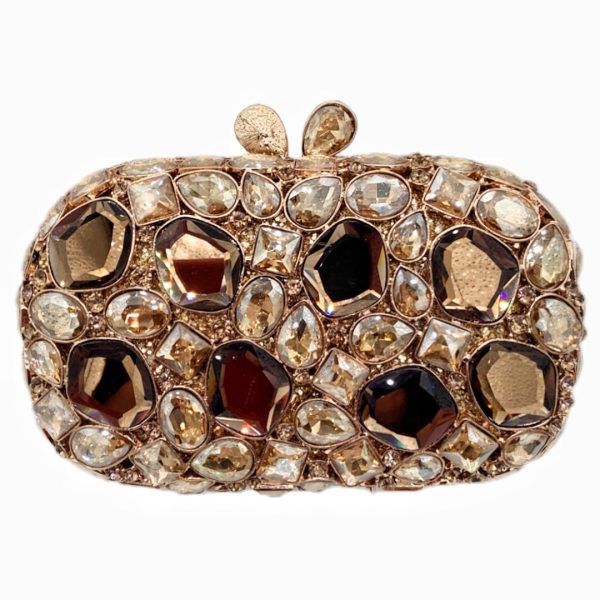 Hand-held New Diamond Evening Bag | Chic Accessory for Night Out | Perfect for Adding Sparkle to Your Ensemble | Elevate Your Evening Style with Timeless Elegance - CHIQUE TRENDS Fashion