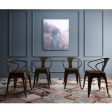 The Brown Metal Dining Chair Online Sale