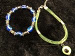 Evil Eye Collection (Six Plastic Stretch Bracelets & Five Plastic Adjustable Bracelets) Supply