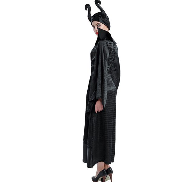 Witch Costume Dark Halloween Supply