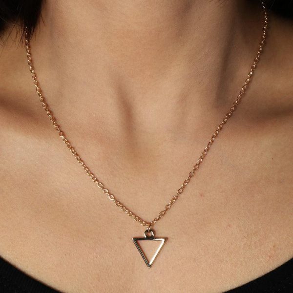 Women s necklace geometric For Discount