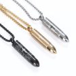 Bullet titanium steel necklace For Sale