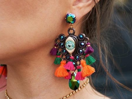 Boho Tassel African Earrings For Discount