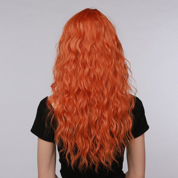 Women s Fashion Halloween Wig Orange Online Sale