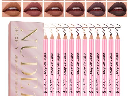 12 Color Matte Lipstick Lip Cheap