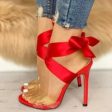 Summer Super High Heel Lace-up Hot on Sale