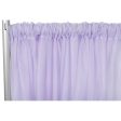 Backdrop Lilac Sheer Curtain 40  Online