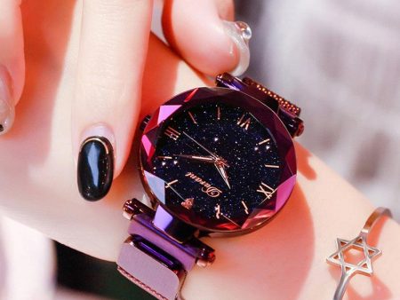 Starry Sky Women s Wristwatch Hot on Sale