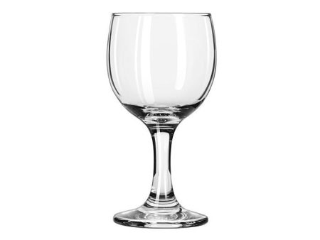 Burgundy Wine Glass 6oz Fashion