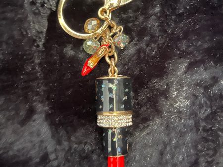 Lipstick Keychain or Bag Backpack Charm Online