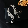 Wings rhinestone tassel Fashion