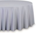 Tablecloth Silver round 120  Cheap